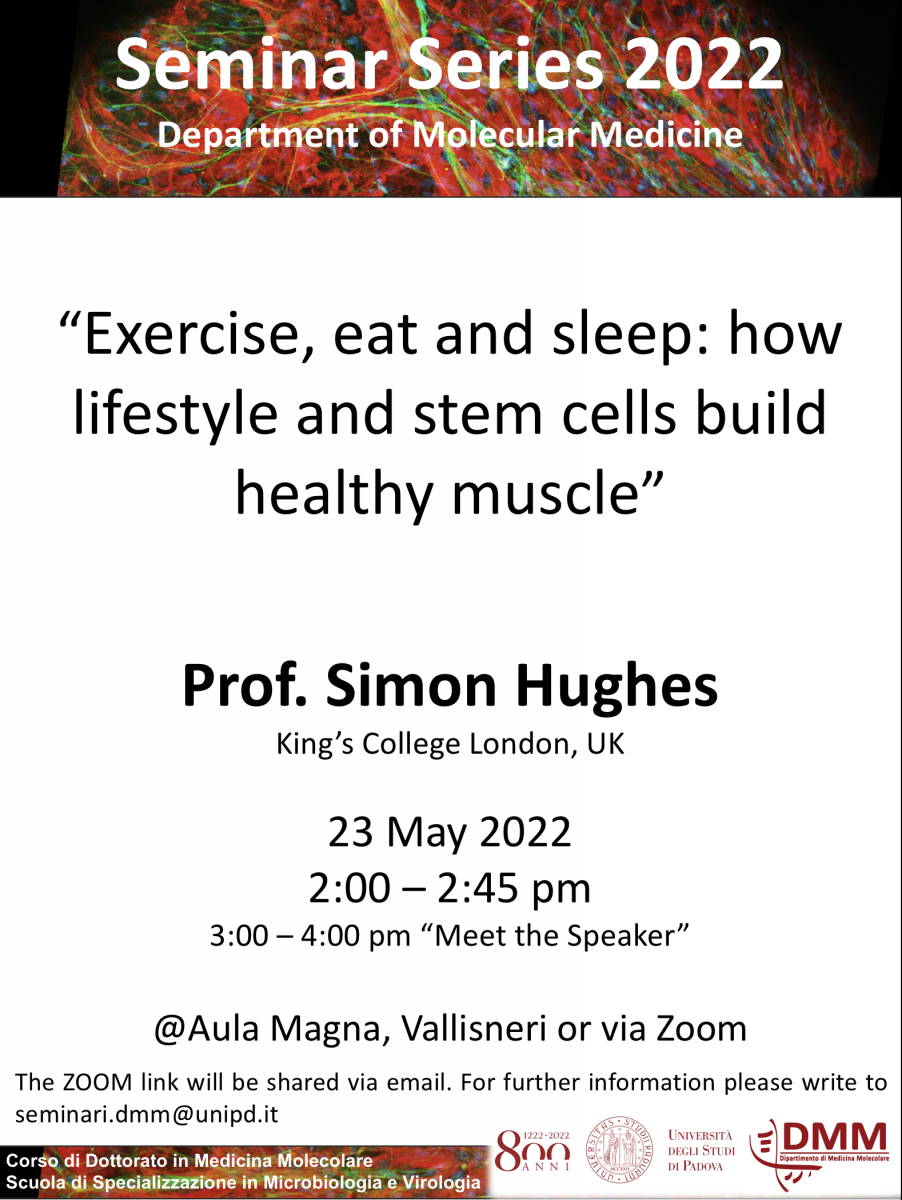 Prof. Simon Hughes Seminar