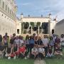PhD students visiting Catajo Castle
